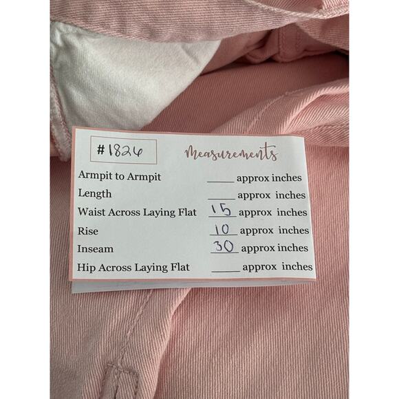 Men's Pink Dolphin Pink w/Yellow Tuxedo Stripe Cotton Blend Denim Jeans Size 30 - Picture 10 of 10